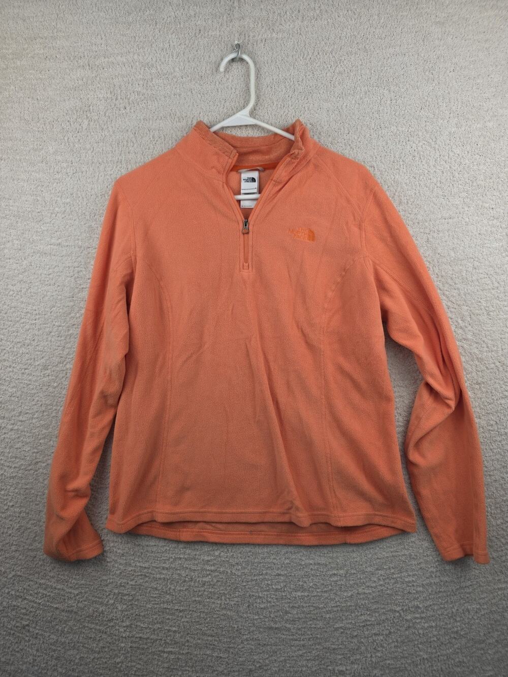 The North Face Women's Coral Fleece Quarter Zip Top Size Large